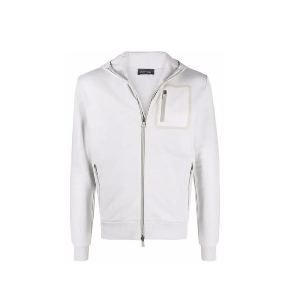 Herno Gray Cotton Men's Sweatshirt